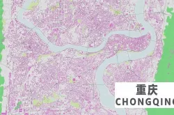 Chongqing City Building White Models Terraces Terrain  3D model