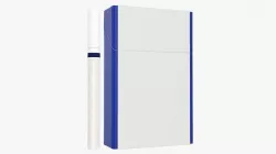 Cigarettes slim compact pack closed 3D model