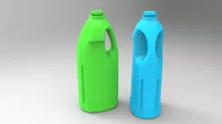Cleaner Bottle 2L 3D model