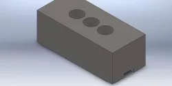 CNC chuck jaw 3D model