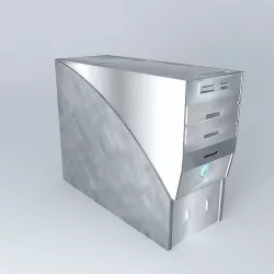 Computer 3D model