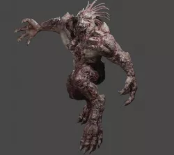 Demon Low Poly Low-poly 3D model Low-poly 3D model