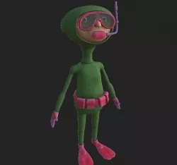 Diver Texture