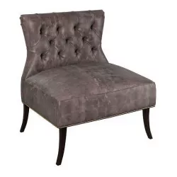 Domingo - Mork Dark Gray Armchair 3D model