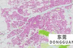 Donguan City Building White Models Terraces Terrain  3D model