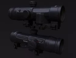 Dragon Scope Low-poly 3D model