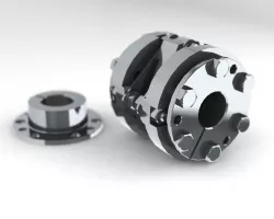 Elastic coupling 2 3D model