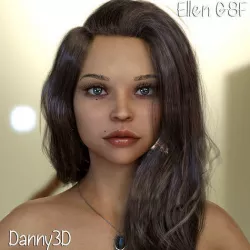 Ellen for Genesis 8 Female 3D model