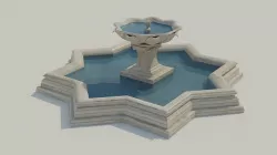 Fountain Morocco 3D model