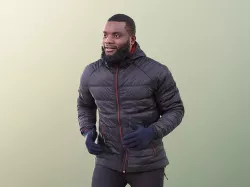 Gabriel 10608 - Running Man With Warm Jacket 3D model