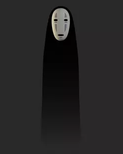 Ghibli - No Face - Rigged Low-poly 3D model