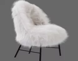 Giopagani Avec Moi Armchair With Fur 3D model