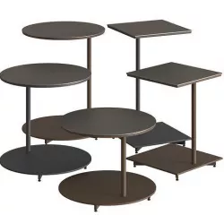 Giorgetti Apsara Coffee Side Tables 3D model
