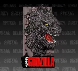 Godzilla Magnet Godzilla Vs Kong 3D model