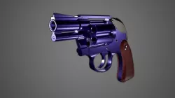 Guido Mista revolver Sex Pistols stand Low-poly 3D model