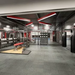 Gym - Exercise Room - Max - Mental Ray 3D model