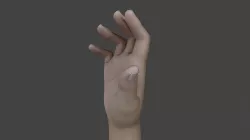HAND-028 Right Hand 3D model