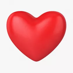 Heart shape 3D model