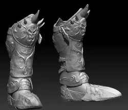 Heavy Armor Boots  3D model