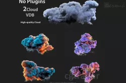 High-quality Cloud - 3D Volumetric cloud 3D model 3D model