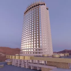 Hotel Kazakhstan 3d model 3D model
