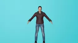 Human 3D model