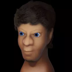 Human Face Render 3D model