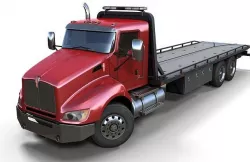 Kenworth t440 tow truck Low-poly 3D model