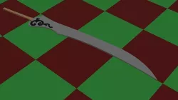 Low Poly Sword 3D model