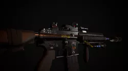 M4  HK416 Low-poly 3D model