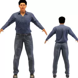 Male Character 3D model