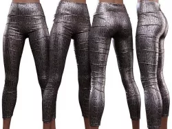 Metallic Snake Leggings 3D model