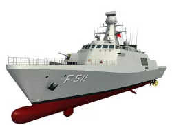 MILGEM CLASS CORVETTE TCG HEYBELIADA 3D model