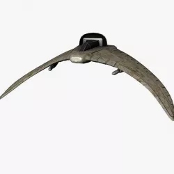 Military glider 3D model