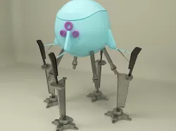 Mini robot 3D model