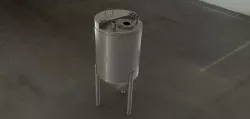 Mixer tank 3D model