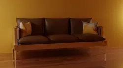 MODERN COUCH 3D model