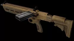 Modern FG42 Low-poly 3D model