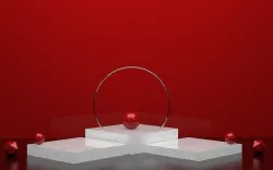 Modern Minimalist Podium Display 3D model