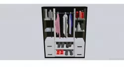 Modern Room Cabinet  3D model
