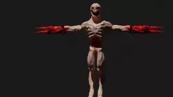 Necromorph guy 3D model