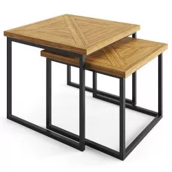 Nesting Table Low-poly 3D model