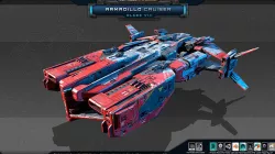 NEXTGEN - Armadillo Cruiser - Class VIII Low-poly 3D model