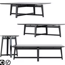 Noor Coffee Table by Muroy 3D model