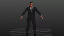 Official person 3D model