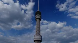 Ostankino TV Tower in Moscow 540 metres 3D model