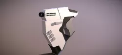 Overwatch Tracer Gun 3D model