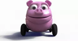 Pig car 3D model