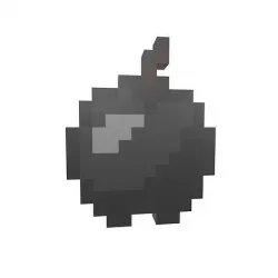 Pixel Apple v1 005 Low-poly 3D model