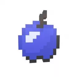Pixel Apple v1 006 Low-poly 3D model